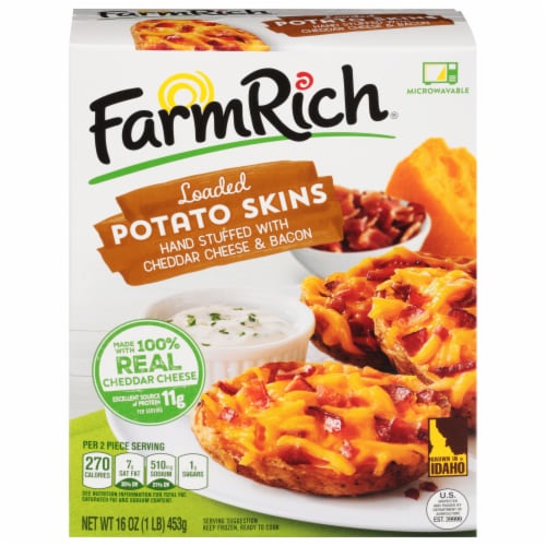 Farm Rich® Loaded Potato Skins Perspective: front