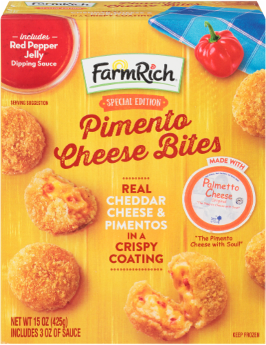 Farm Rich Pimento Cheese Bites Perspective: front