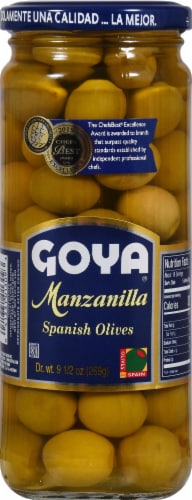 Goya Manzanilla Spanish Olives Perspective: front