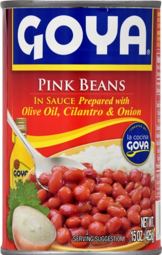 Goya Pink Beans in Sauce Perspective: front