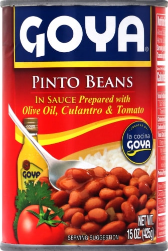 Goya® Pinto Beans in Sauce Pintas Guisadas Perspective: front