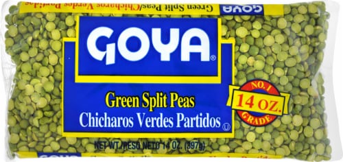 Goya Green Split Peas Perspective: front