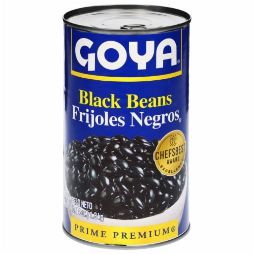 Goya Black Beans Perspective: front