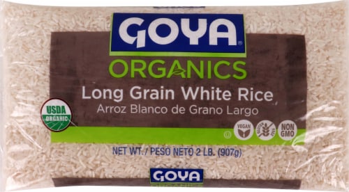 Goya Organic Long Grain Rice Perspective: front