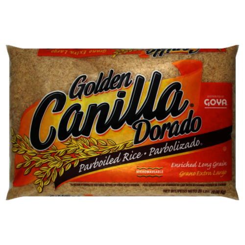 Golden Canilla Dorabo Parboiled Rice Perspective: front