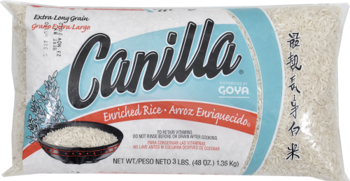 Goya Canilla Long Grain Rice Perspective: front