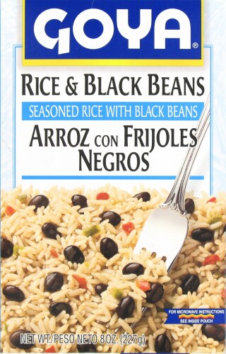 Goya® Rice & Black Beans Perspective: front