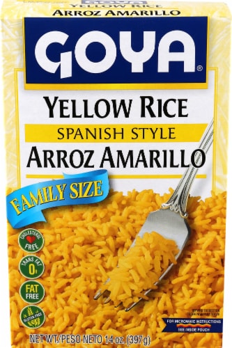 Goya Yellow Rice Family Pack Perspective: front