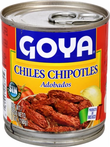 Goya Chipotle Peppers in Adobo Sauce Perspective: front