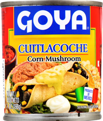 Goya Cuitlacoche Corn Mushroom Perspective: front