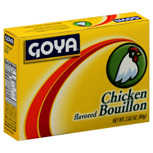 Goya Chicken Bouillon Perspective: front