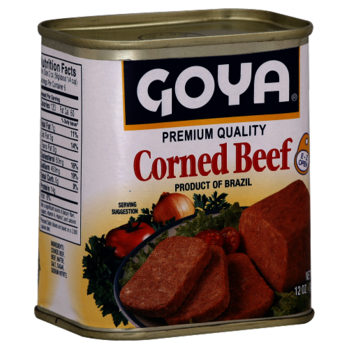 Goya Corned Beef Perspective: front