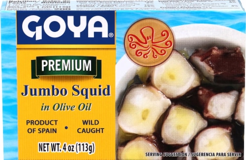 Goya® Premium Jumbo Squid In Olive Oil, 4 oz - Kroger