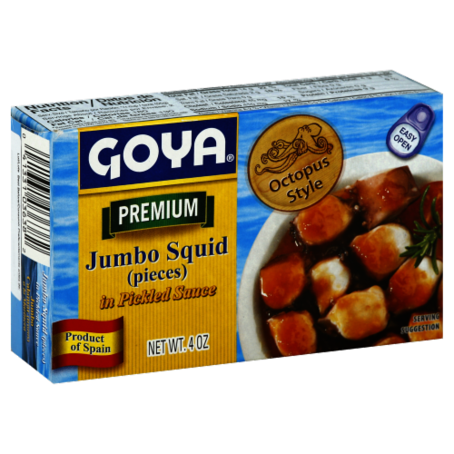 Goya Octopus Jumbo Squid In Picked Sauce, 4 oz - Ralphs