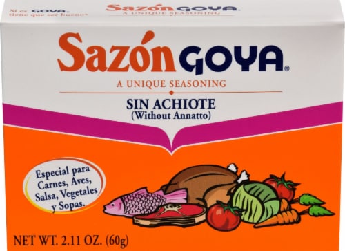 Goya Sazon Without Annatto Perspective: front