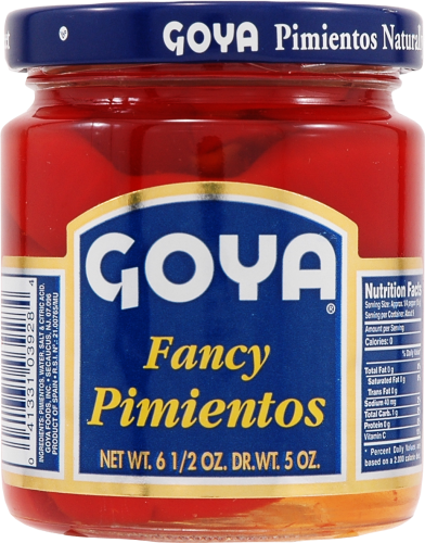 Goya Fancy Pimientos Perspective: front