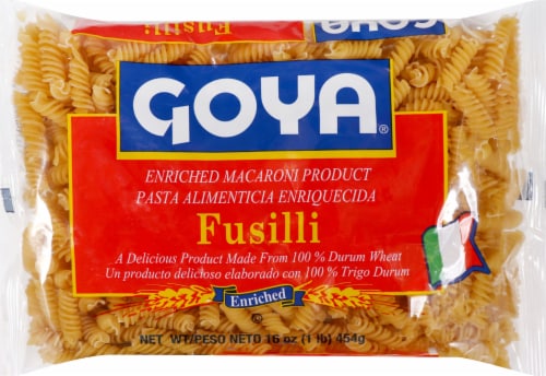 Goya Fusilli Pasta Perspective: front