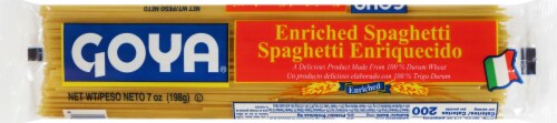 Goya® Enriched Spaghetti Perspective: front
