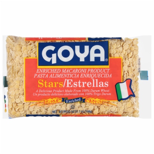Goya® Stars Pasta Perspective: front