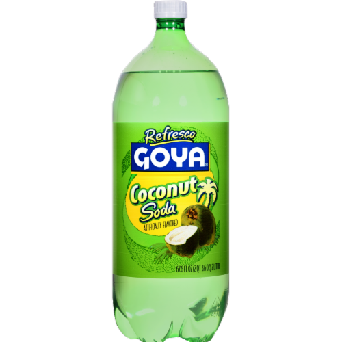 Goya Coconut Soda Perspective: front