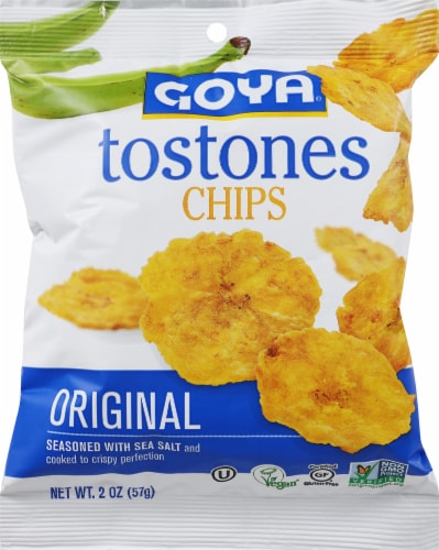 Goya® Original Tostones Chips Perspective: front