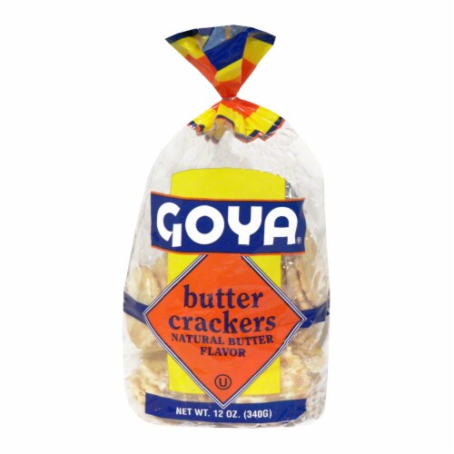 Goya Butter Crackers Perspective: front