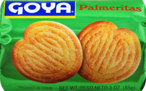 Goya Palmerita Cookies Perspective: front