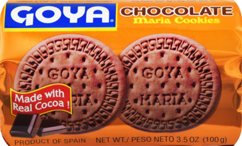 Goya Chocolate Maria Cookies Perspective: front