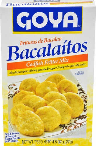 Goya® Bacalaitos Codfish Fritter Mix Perspective: front
