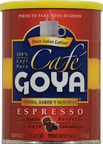 Goya Coffee Perspective: front