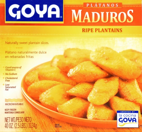Goya Maduros Ripe Plantains Perspective: front