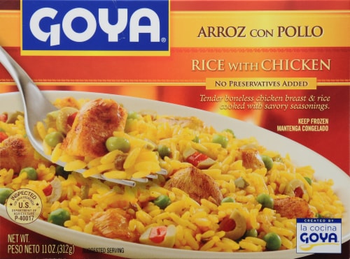 Goya Chicken With Rice Perspective: front
