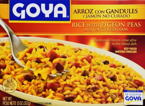 Goya Rice With Pork & Pigeon Peas Perspective: front