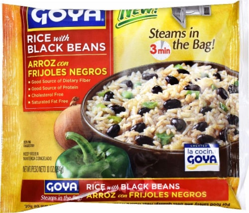 Goya Rice With Black Beans Perspective: front