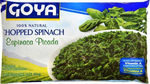 Goya® Frozen Chopped Spinach Perspective: front