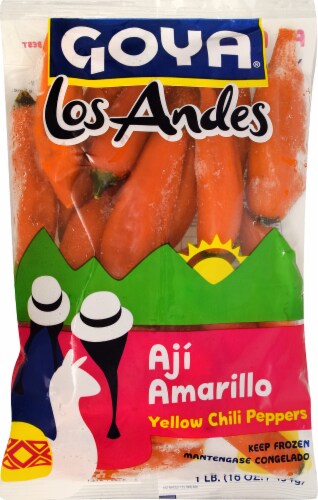 Goya Los Andes Yellow Chili Peppers Perspective: front