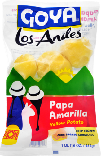 Goya Los Andes Yellow Potato Perspective: front
