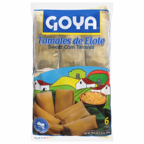 Goya Sweet Corn Tamales Perspective: front