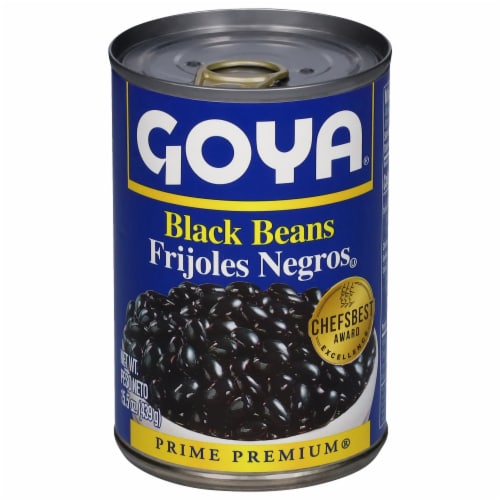 Goya Black Beans Perspective: front