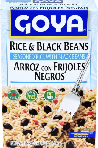 Goya® Rice & Black Beans, 7 oz - Smith’s Food and Drug