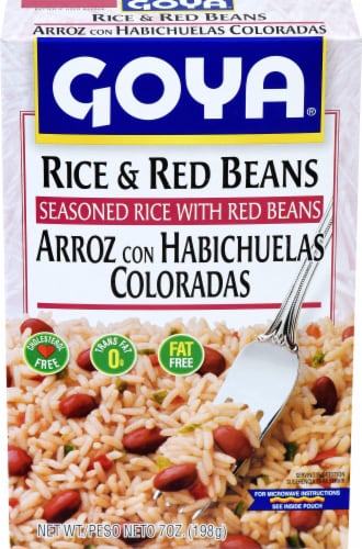 Goya Rice & Red Beans Perspective: front