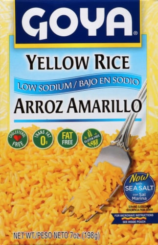 Goya Low Sodium Yellow Rice Perspective: front