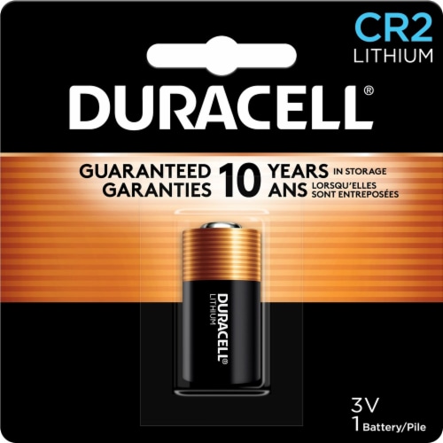 Duracell CR2 Lithium Battery 1/Pack (DLCR2BPK) 806364 Perspective: front