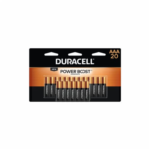CopperTop Alkaline AAA Batteries, 20/Pack MN2400B20Z Perspective: front