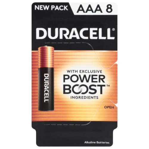 Duracell Alkaline AAA Battery Perspective: front
