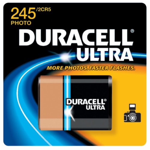 Duracell 245 Ultra Lithium Battery 27587 Perspective: front