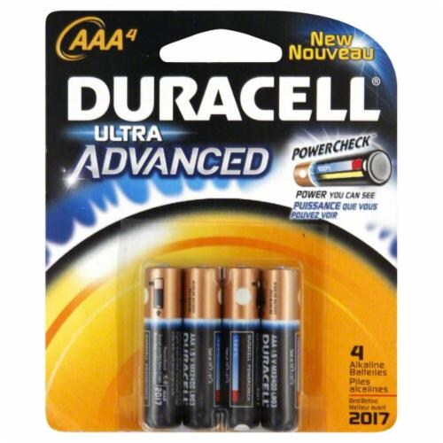 Duracell Ultra Advanced AAA Batteries Perspective: front