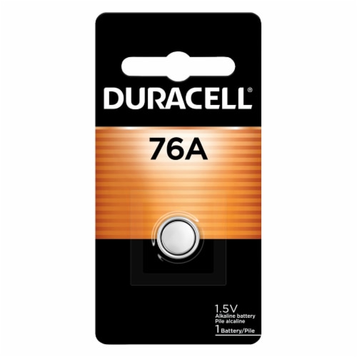 Duracell 76A Alkaline Specialty Battery Perspective: front