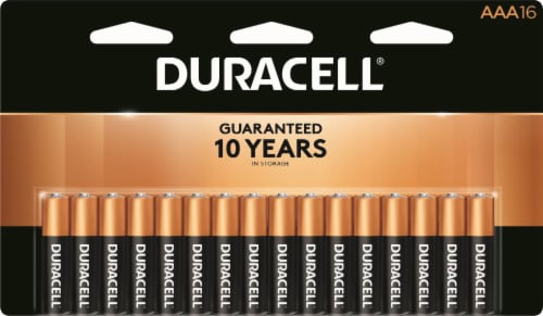 Duracell Coppertop AAA Alkaline Batteries Perspective: front