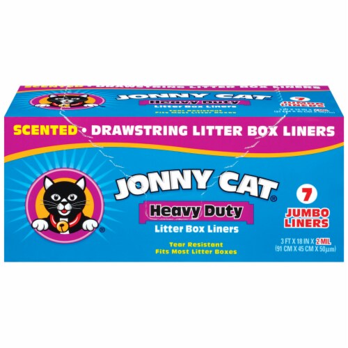 Jonny Cat Heavy Duty Jumbo Scented Liners Perspective: front